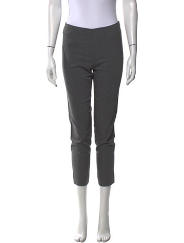 Jil Sander Navy Pants Wool Straight Leg Us0, Fr32 | XS