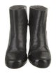 Jil Sander Navy Leather Boots