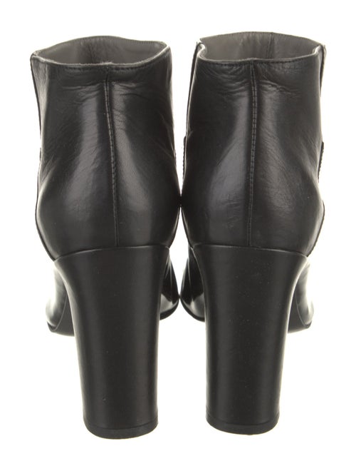Jil Sander Navy Leather Boots
