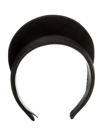 Jil Sander Navy Beaded embellished headband