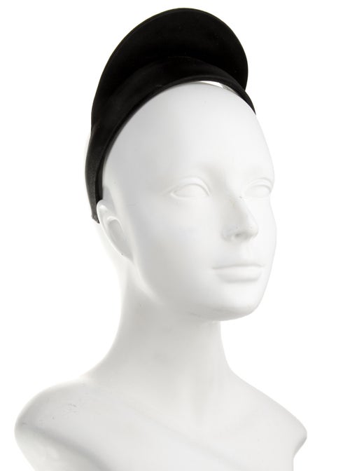 Jil Sander Navy Beaded embellished headband