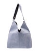 Jil Sander Navy Suede Shoulder Bag