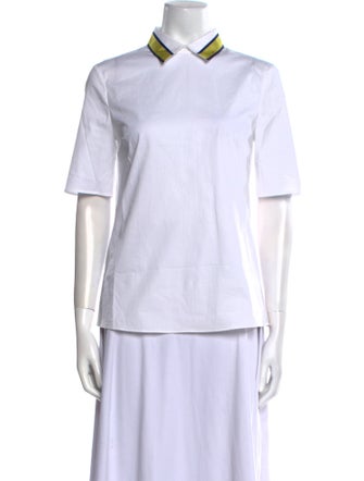 Jil Sander Navy Short Sleeve Polo