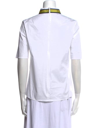 Jil Sander Navy Short Sleeve Polo