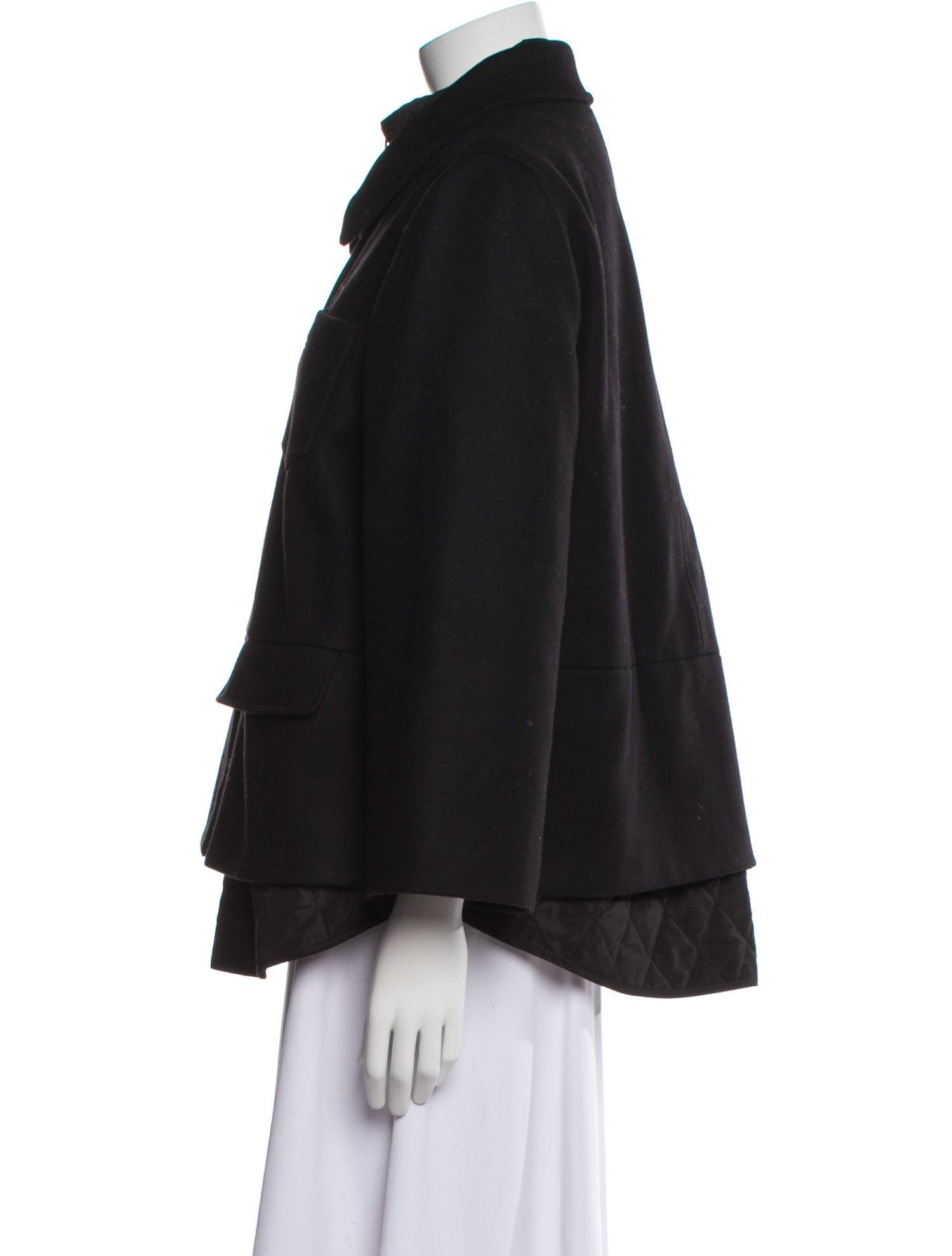 Jil Sander Navy Virgin Wool Jacket