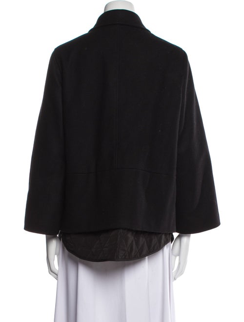 Jil Sander Navy Virgin Wool Jacket