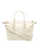 Jil Sander Navy Leather Top Handle Bag