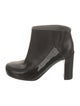 Jil Sander Navy Leather Boots