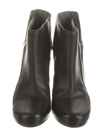 Jil Sander Navy Leather Boots