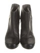 Jil Sander Navy Leather Boots