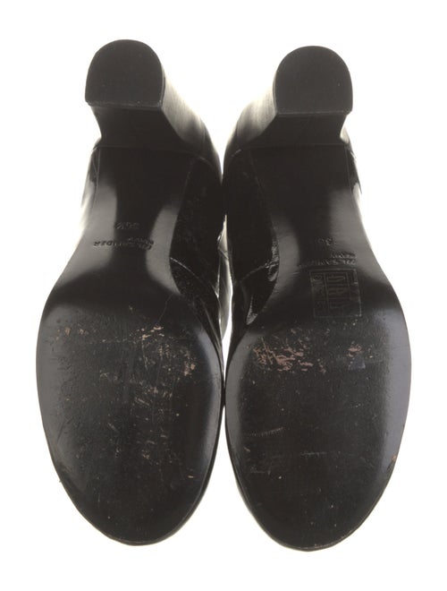 Jil Sander Navy Leather Boots