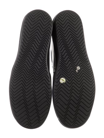 Jil Sander Navy Leather Combat Boots