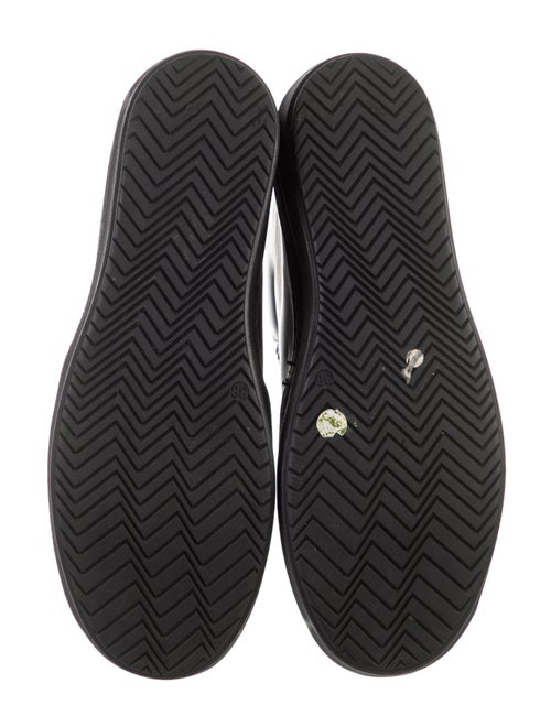 Jil Sander Navy Leather Combat Boots