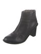 Jil Sander Navy Leather Boots