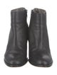 Jil Sander Navy Leather Boots