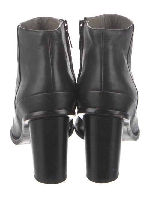 Jil Sander Navy Leather Boots