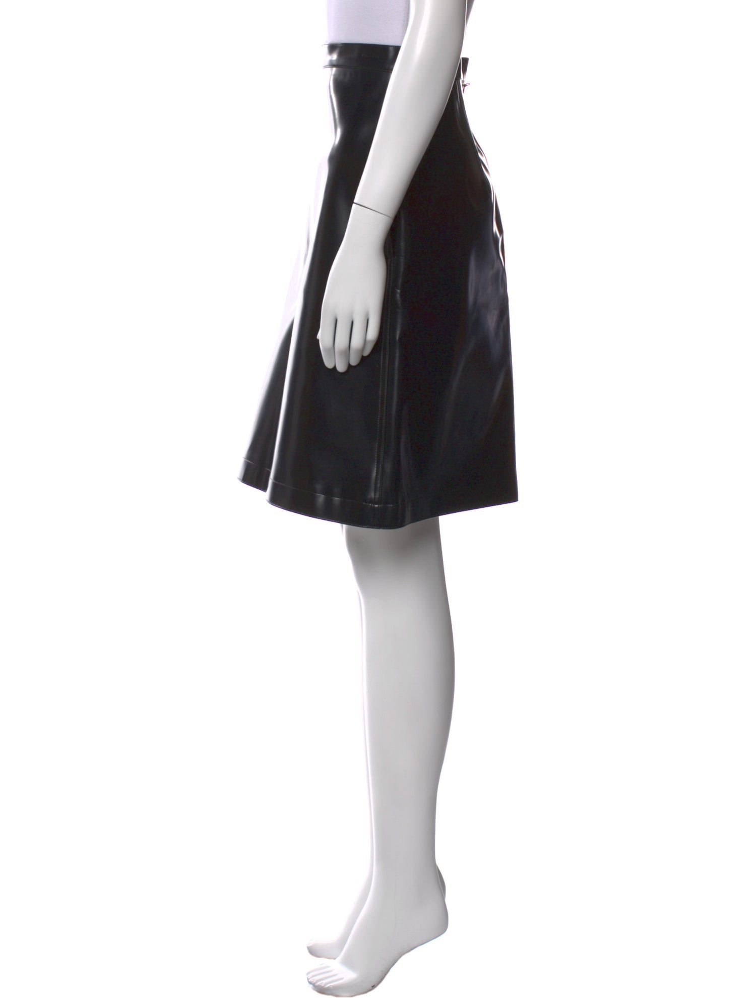 Jil Sander Navy Knee-Length Skirt