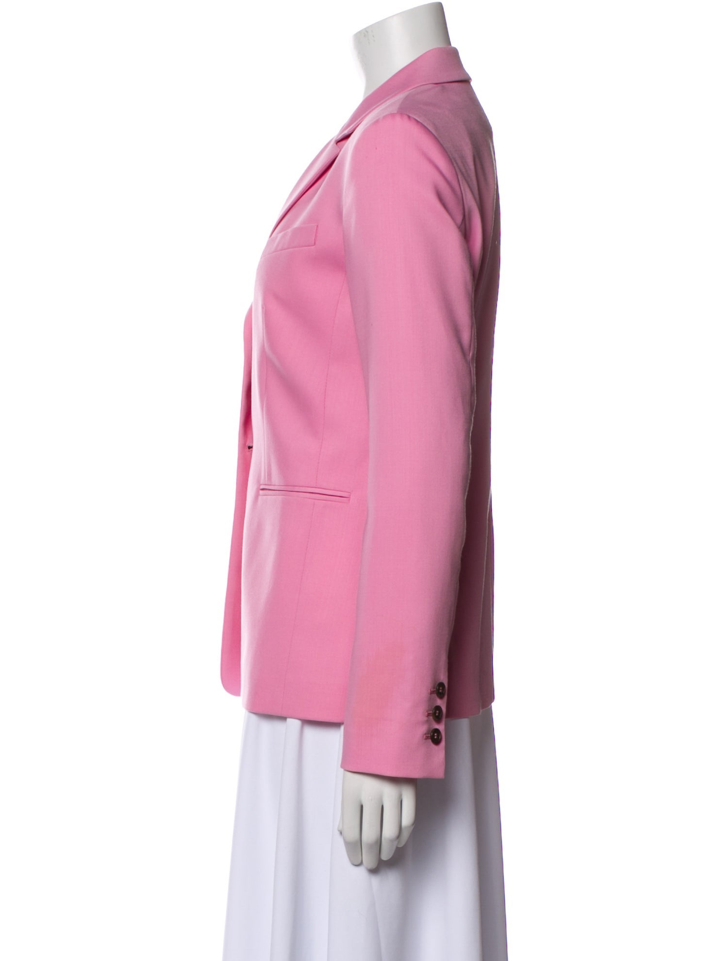 Jil Sander Navy Silk Blazer