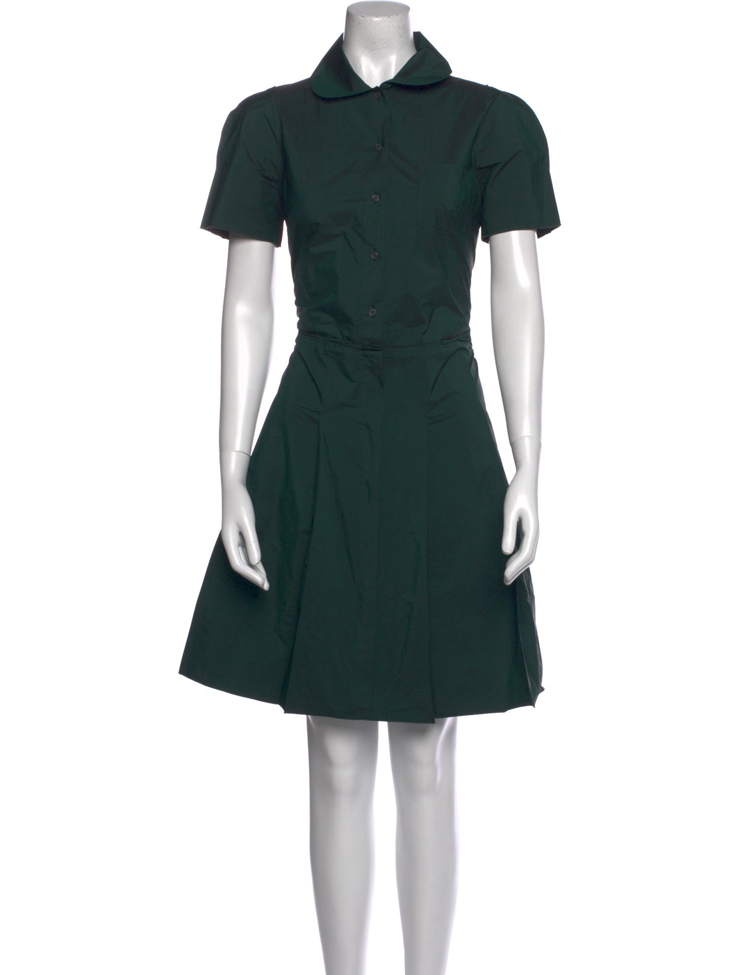 Jil Sander Navy Knee-Length Dress