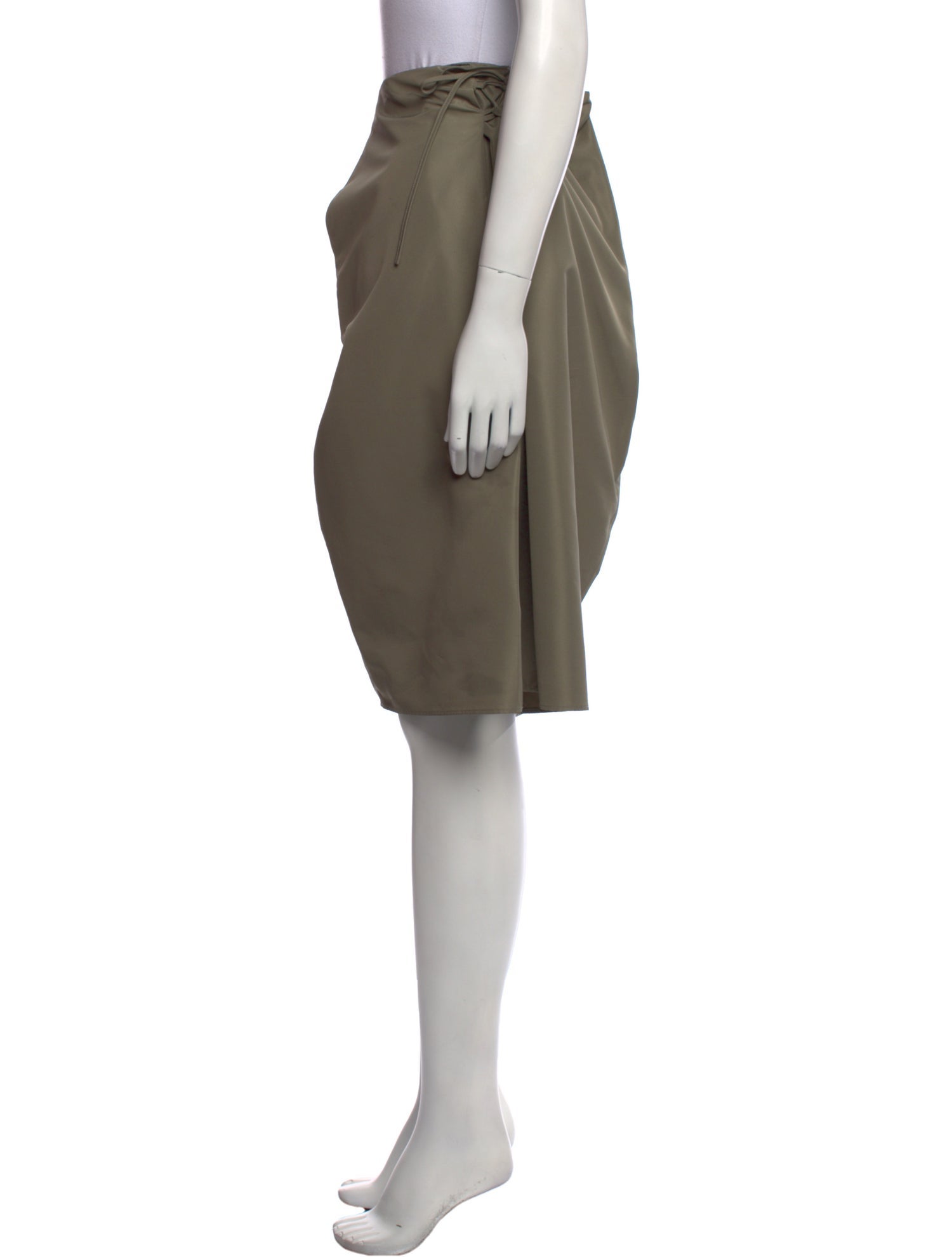 Jil Sander Navy Knee-Length Skirt