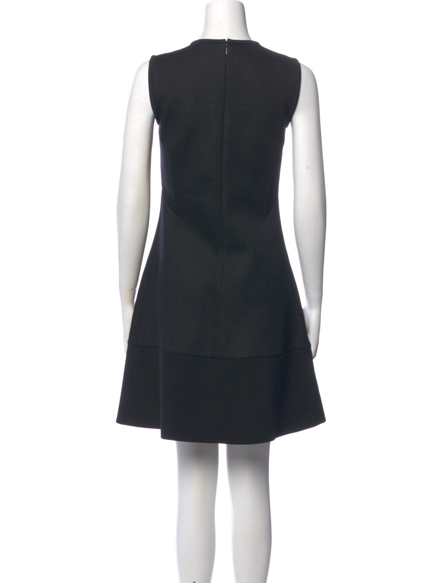 Jil Sander Navy Crew Neck Mini Dress