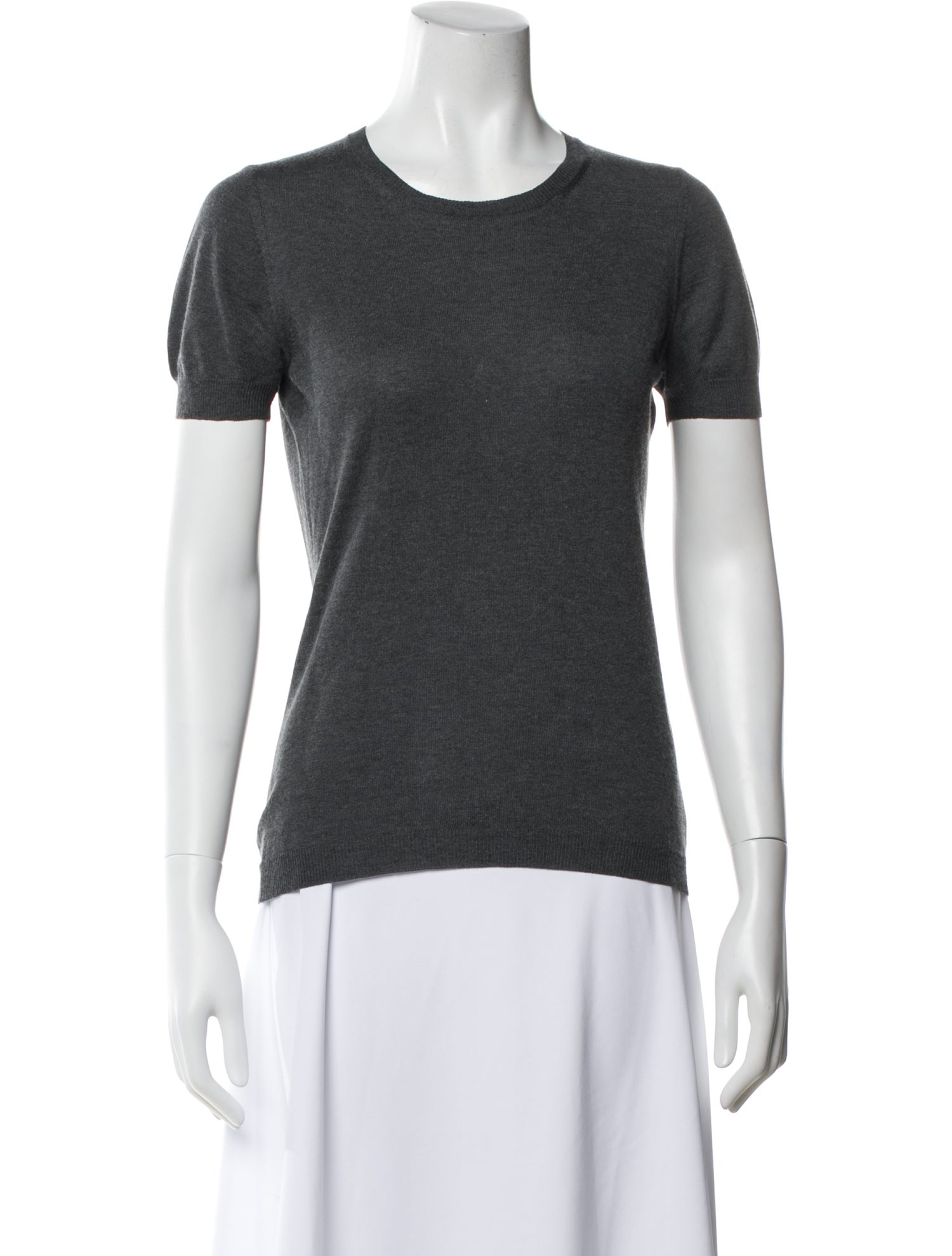 Jil Sander Navy Crew Neck Short Sleeve T-Shirt