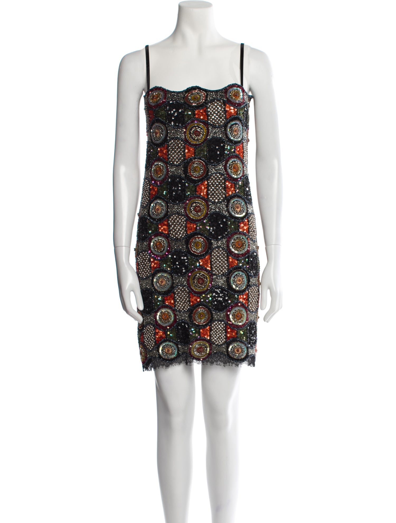 Jon Valdi Couture Vintage Mini Dress