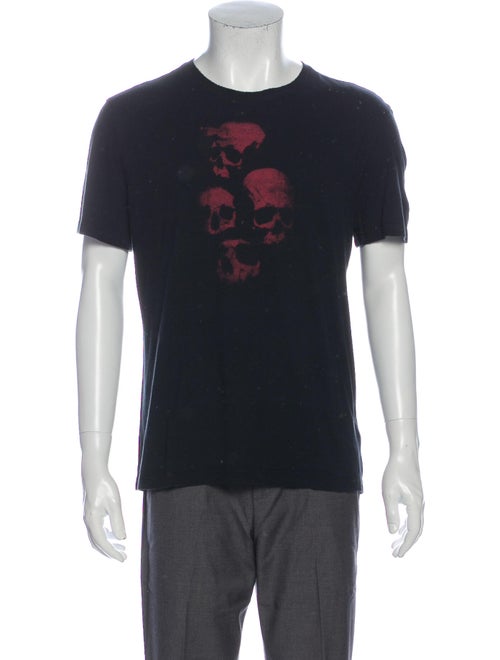 John Varvatos Star USA Skull Graphic Print T-Shirt