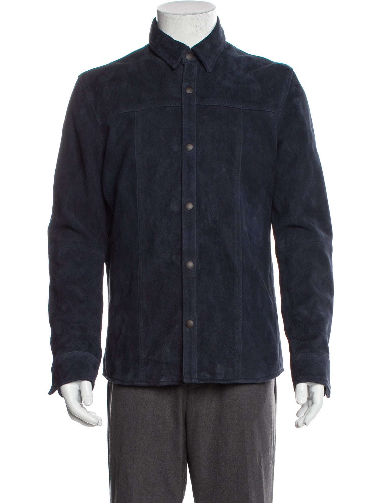 John Varvatos Star USA Calfskin Denim Jacket w/ Tags