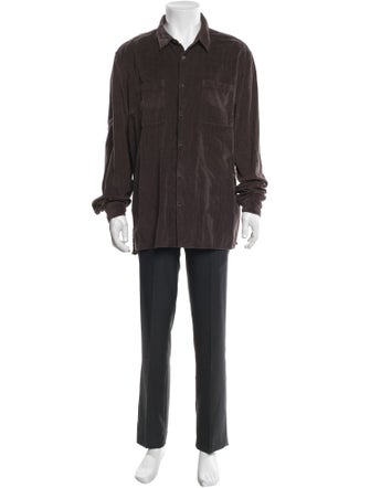 John Varvatos Star USA Collar Long Sleeve Cardigan