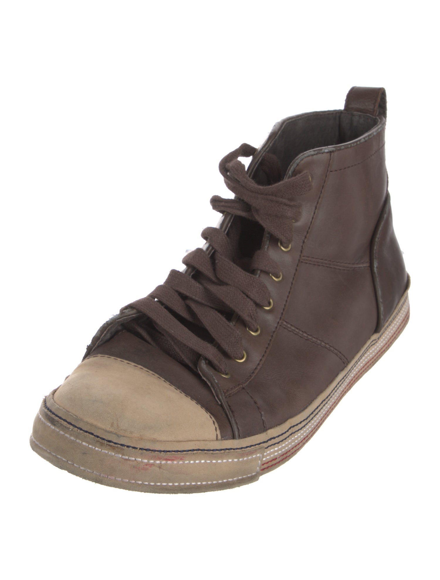 John Varvatos Star USA Leather Sneakers