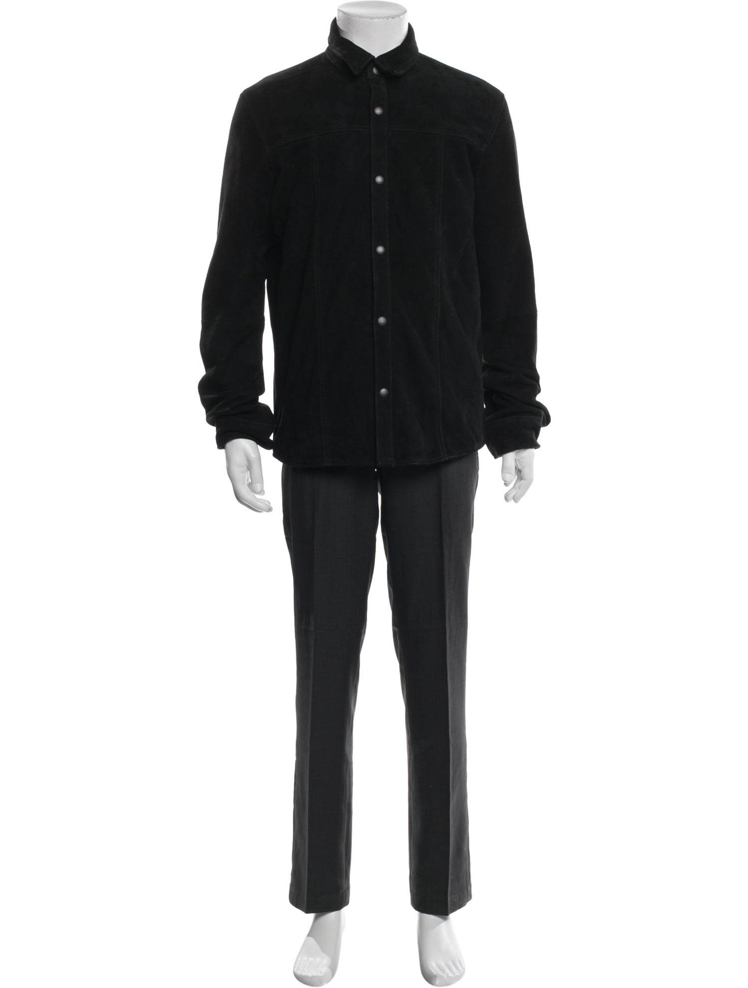 John Varvatos Star USA Leather Parka