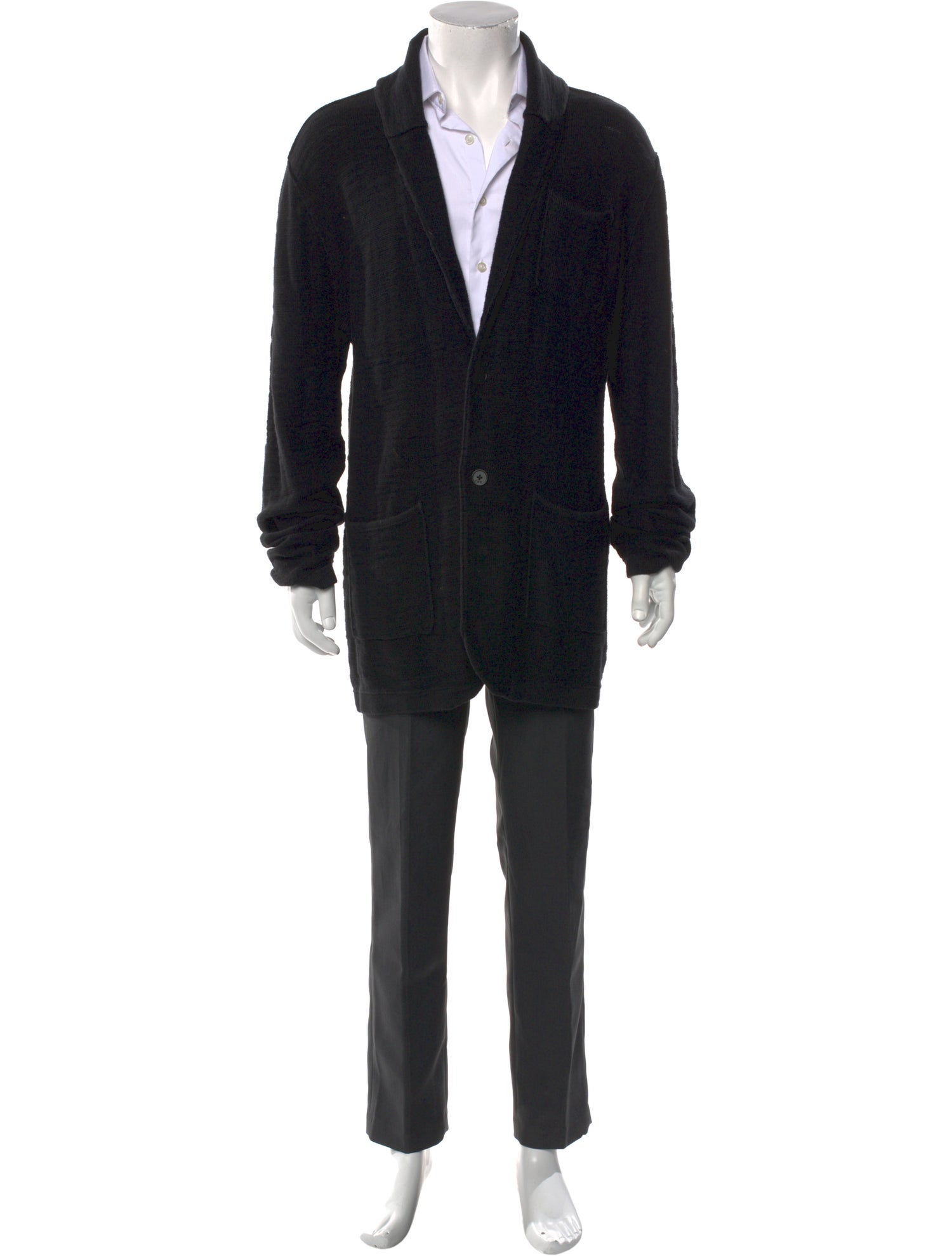 John Varvatos Star USA V-Neck Long Sleeve Cardigan