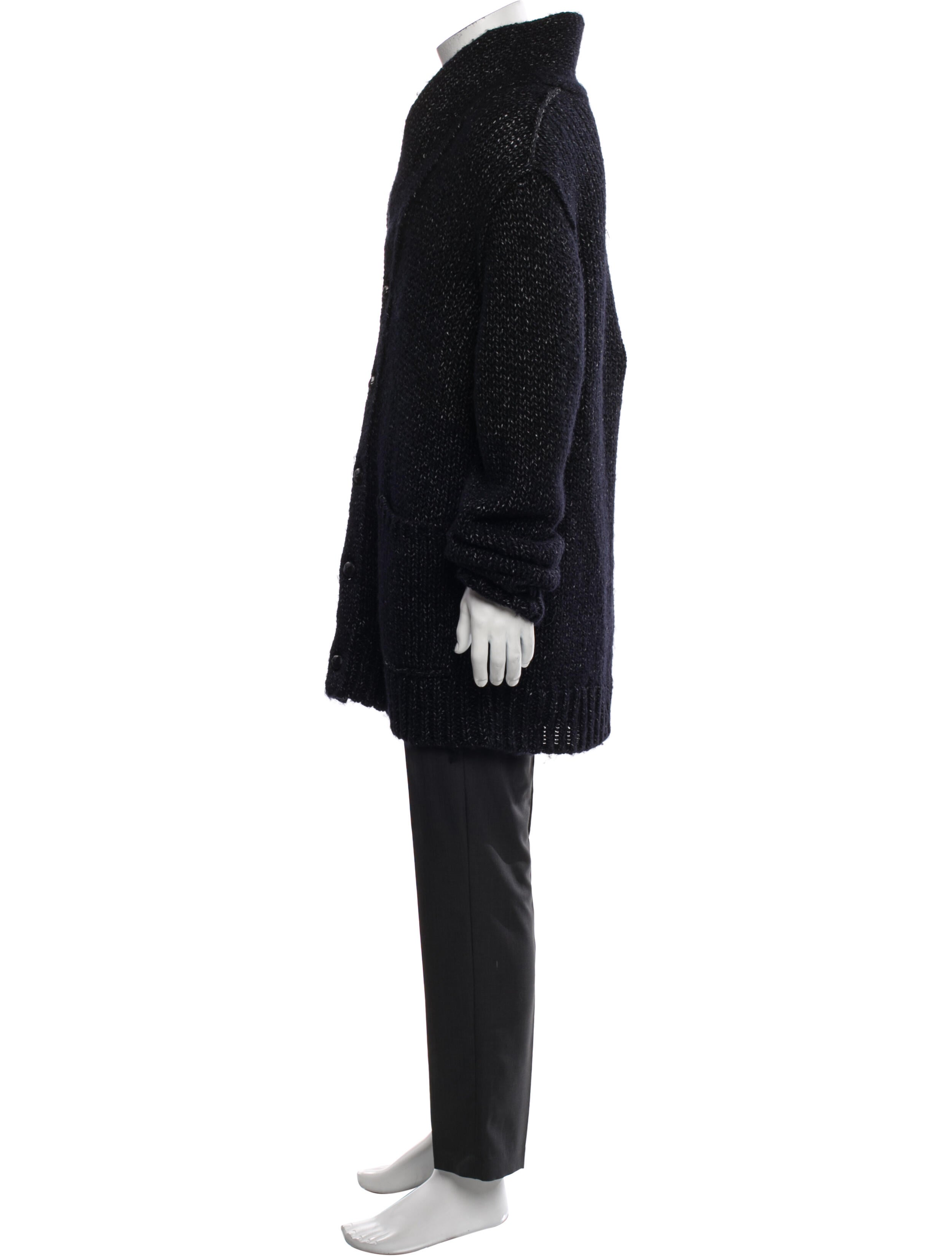 John Varvatos Star USA V-Neck Long Sleeve Cardigan