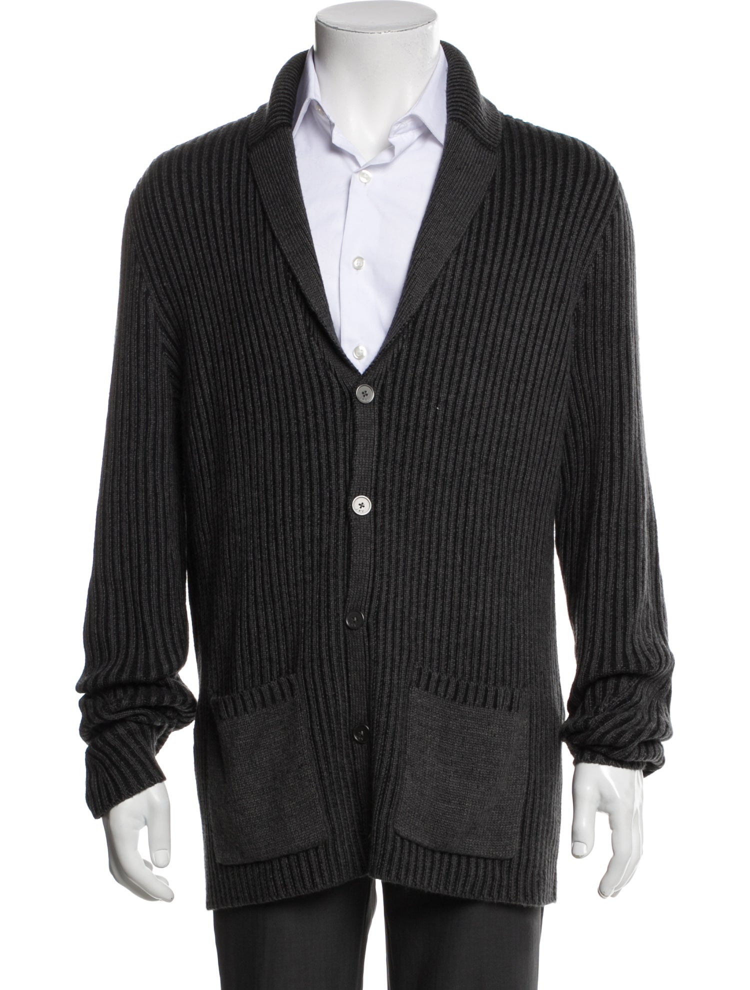 John Varvatos Star USA V-Neck Long Sleeve Cardigan