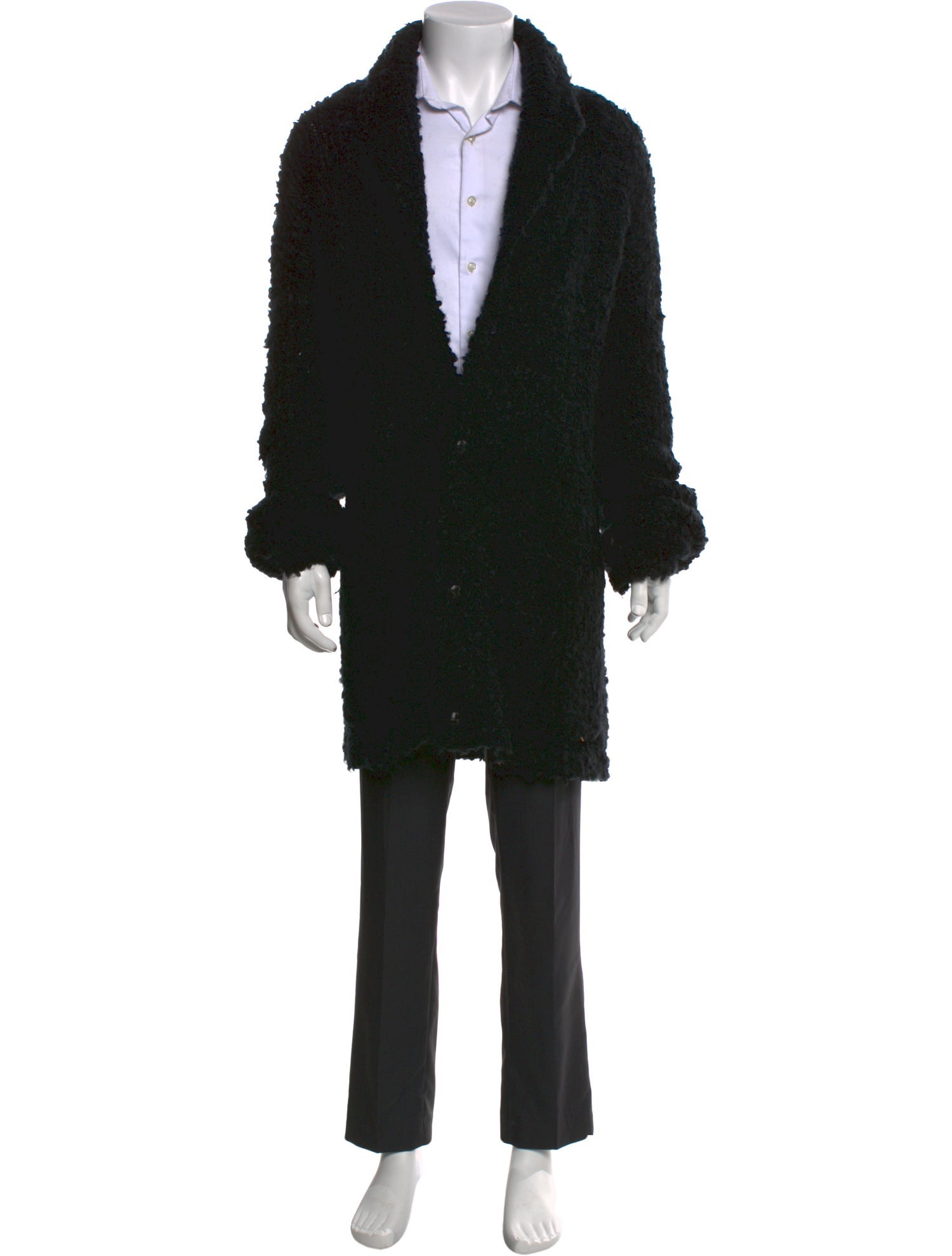 John Varvatos Star USA Collar Long Sleeve Cardigan