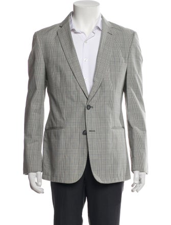 John Varvatos Star USA Plaid Print Jacket
