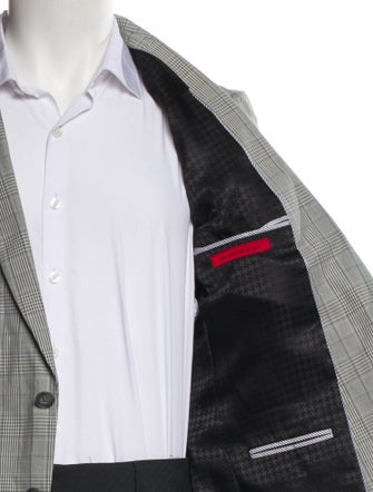 John Varvatos Star USA Plaid Print Jacket
