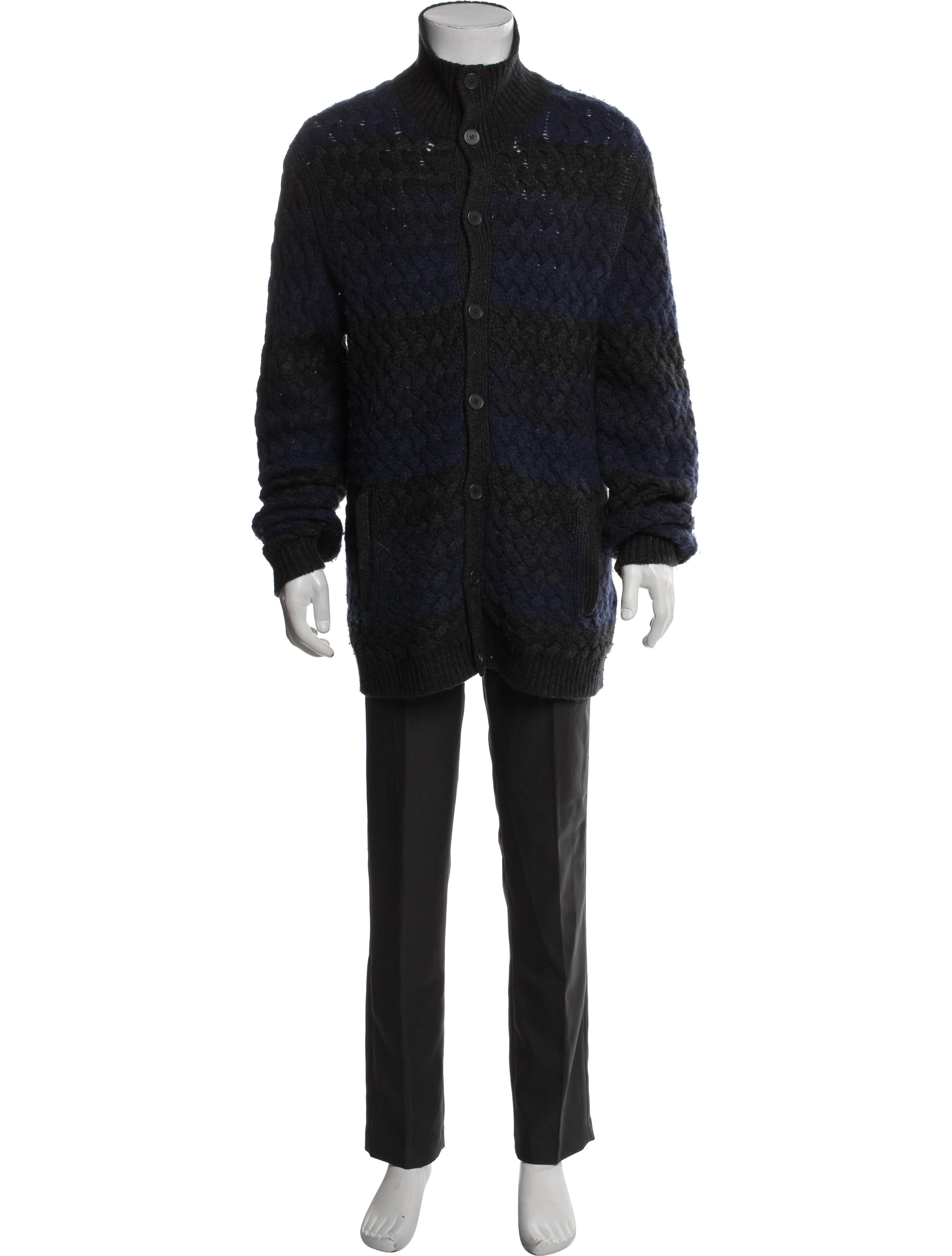 John Varvatos Star USA Wool Colorblock Pattern Jacket