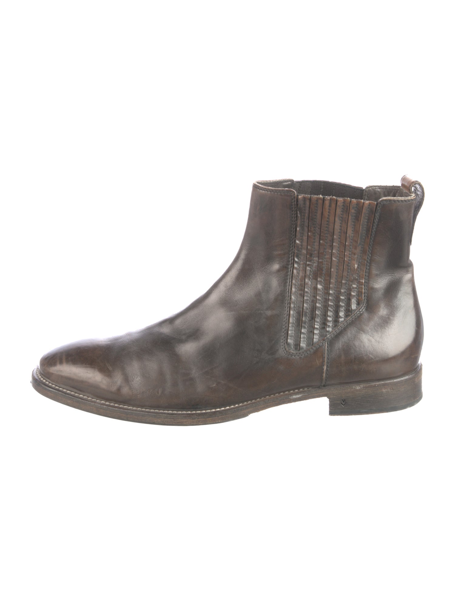John Varvatos Star USA Leather Chelsea Boots