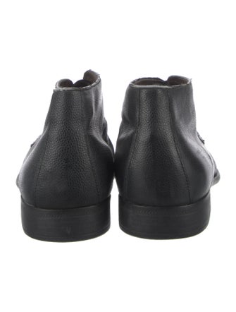 John Varvatos Star USA Leather Lace-Up Boots