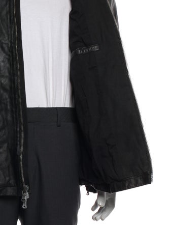 John Varvatos Star USA Lambskin Bomber Jacket