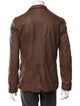 John Varvatos Star USA Lambskin Moto Jacket