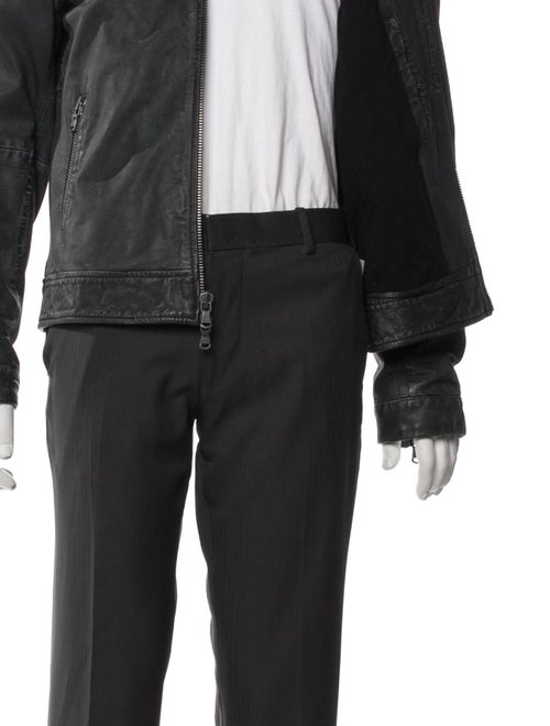 John Varvatos Star USA Leather Moto Jacket