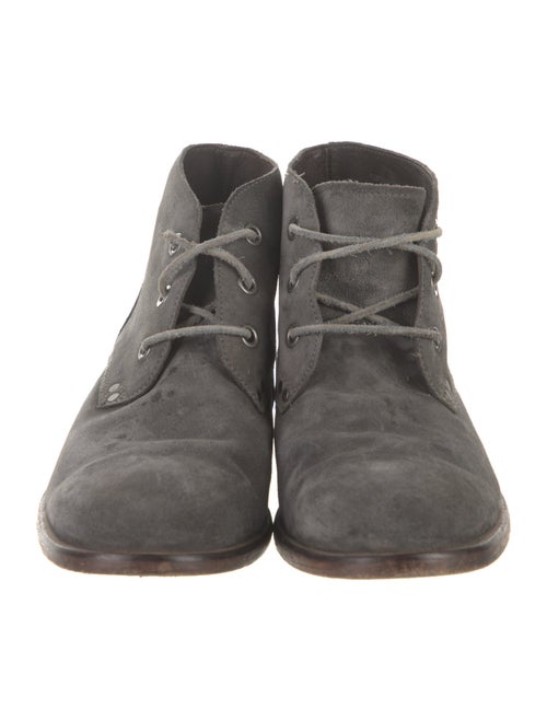 John Varvatos Star USA Suede Lace-Up Boots