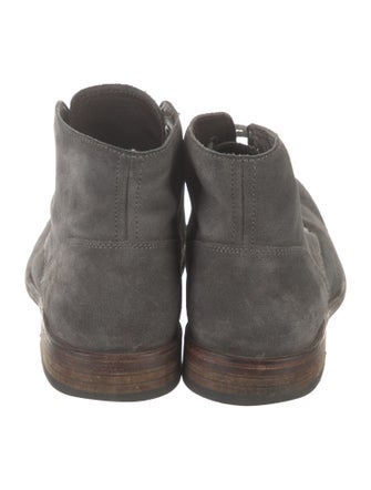 John Varvatos Star USA Suede Lace-Up Boots