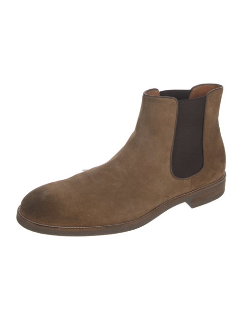 John Varvatos Star USA Suede Chelsea Boots