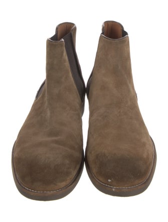 John Varvatos Star USA Suede Chelsea Boots