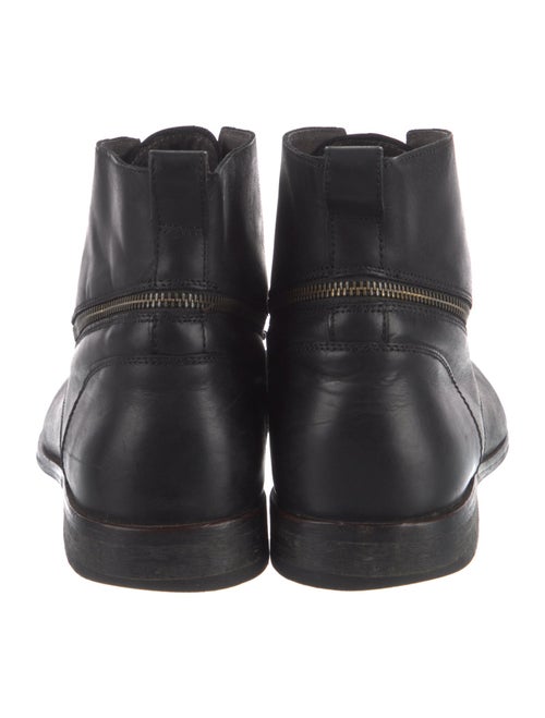 John Varvatos Star USA Leather Lace-Up Boots