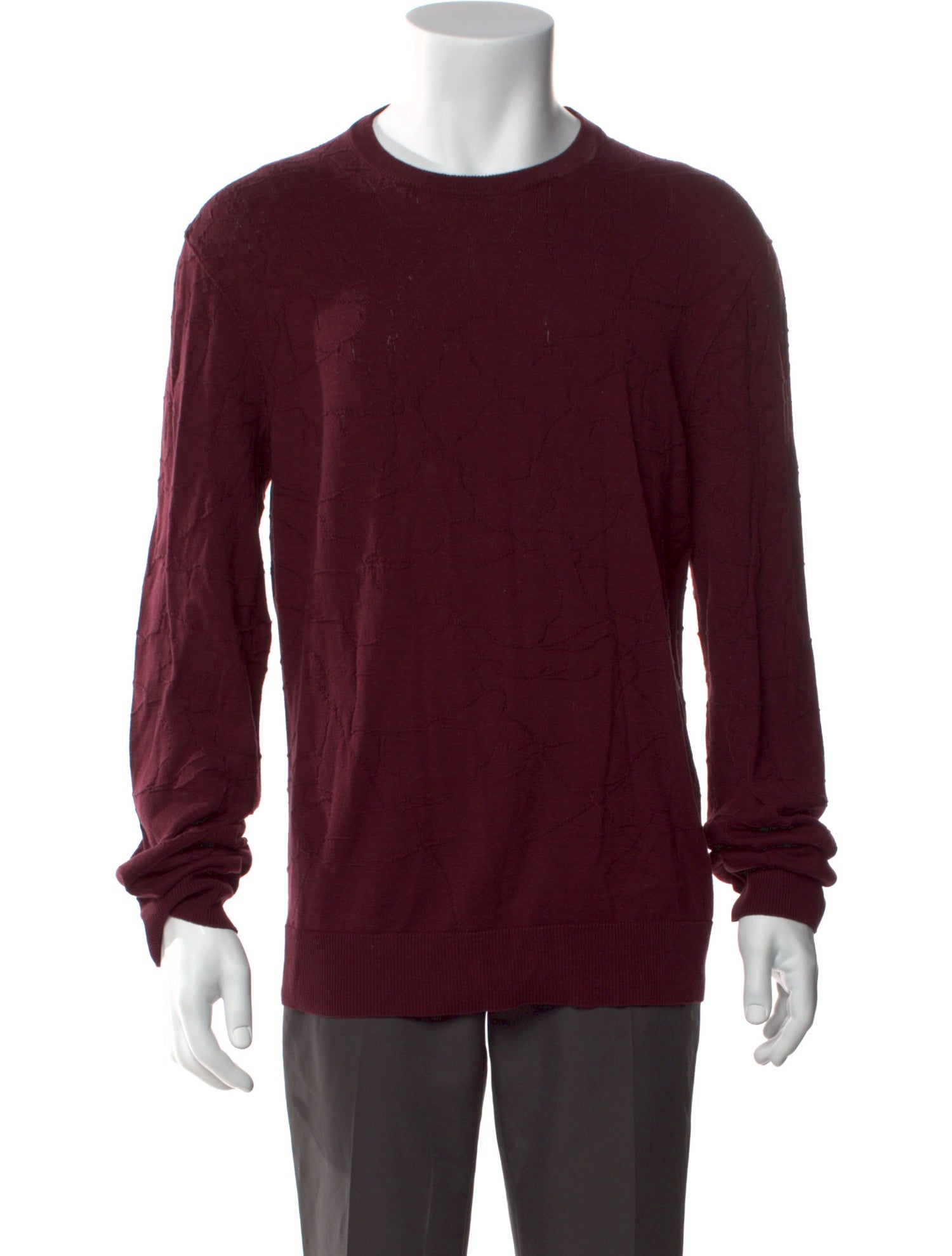 John Varvatos Star USA Crew Neck Long Sleeve Pullover